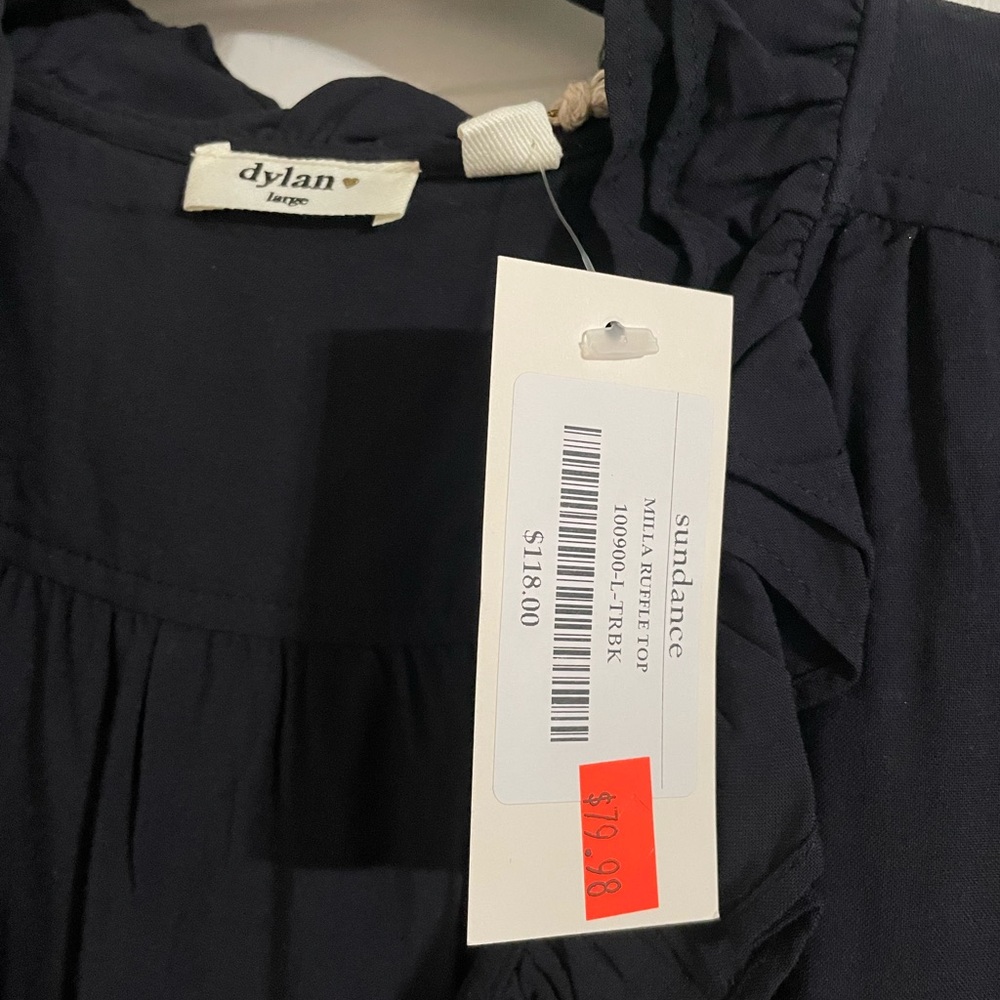 Dylan Navy Blouse